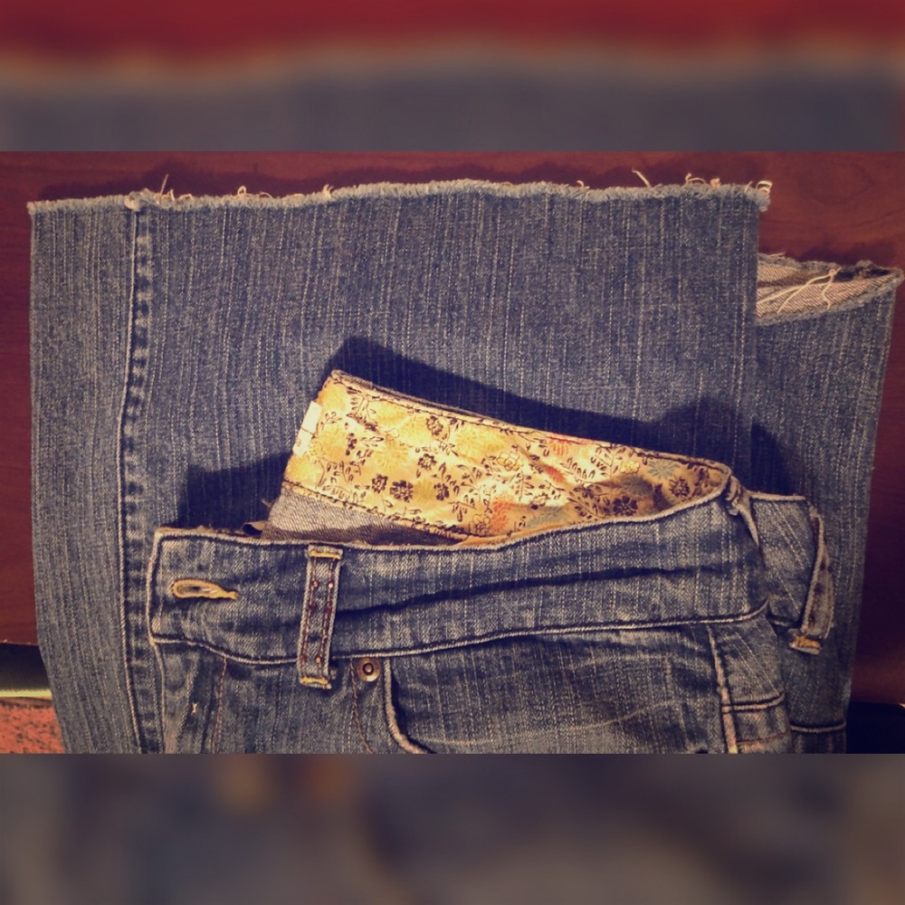 🌈VENEZIA cutoff style wide leg jeans size 14